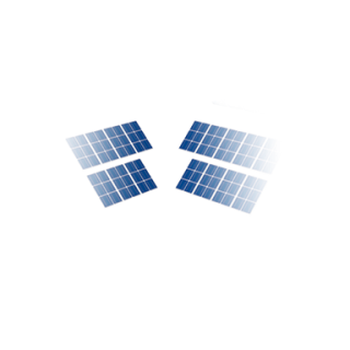 solar panel on house icon